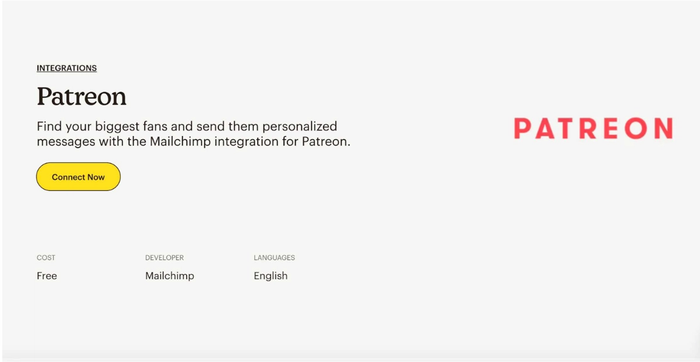 Patreon mailchimp integration