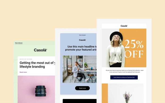 several emails are displayed including one that says getting the most out of lifestyle branding
