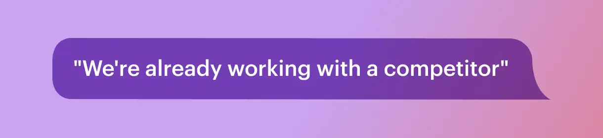 working with competitors