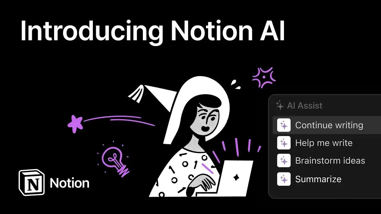 Gráfico de Notion AI