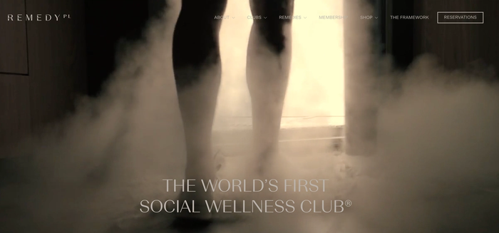 a website for the world 's first social wellness club