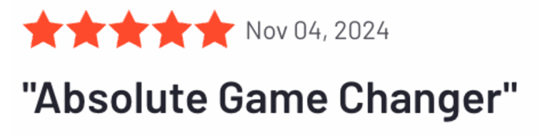 a review for absolute game changer on nov 04 2024