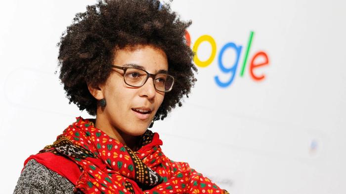 A photo of Timnit Gebru