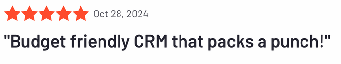 Capsule CRM's review.