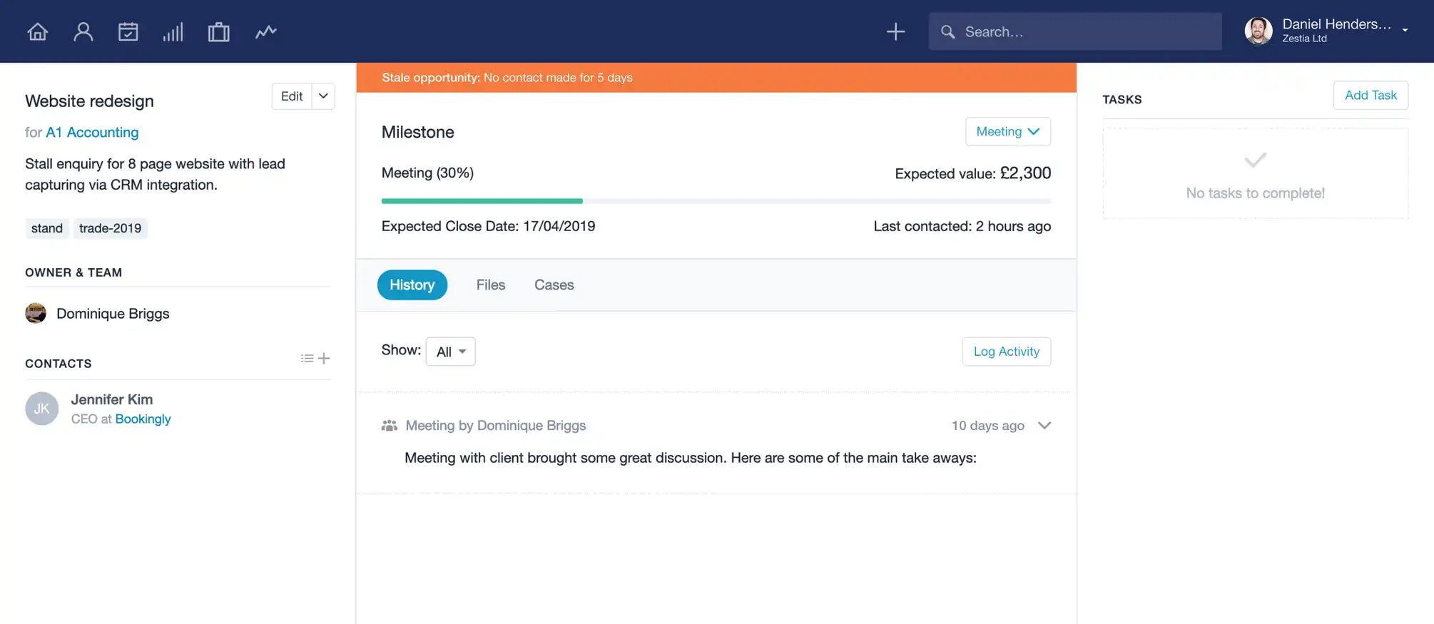 a screenshot of a website redesign project