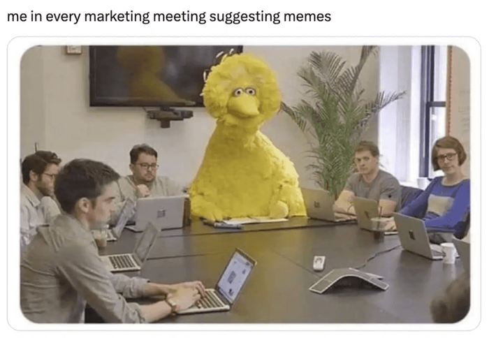 marketing meme