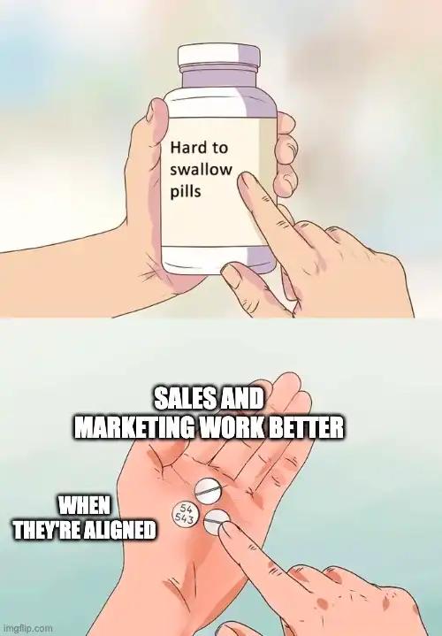 sales and marketing meme