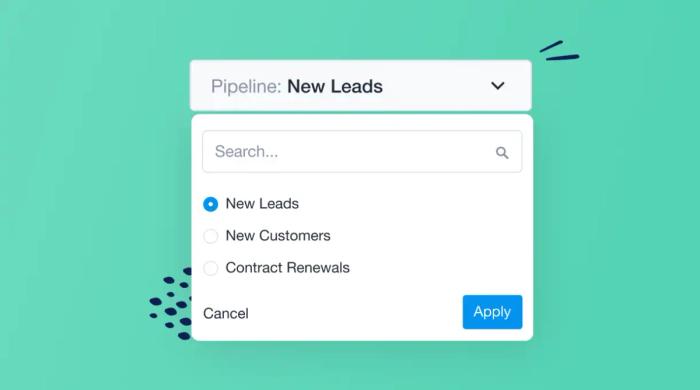 sales pipelines in Capsule CRM