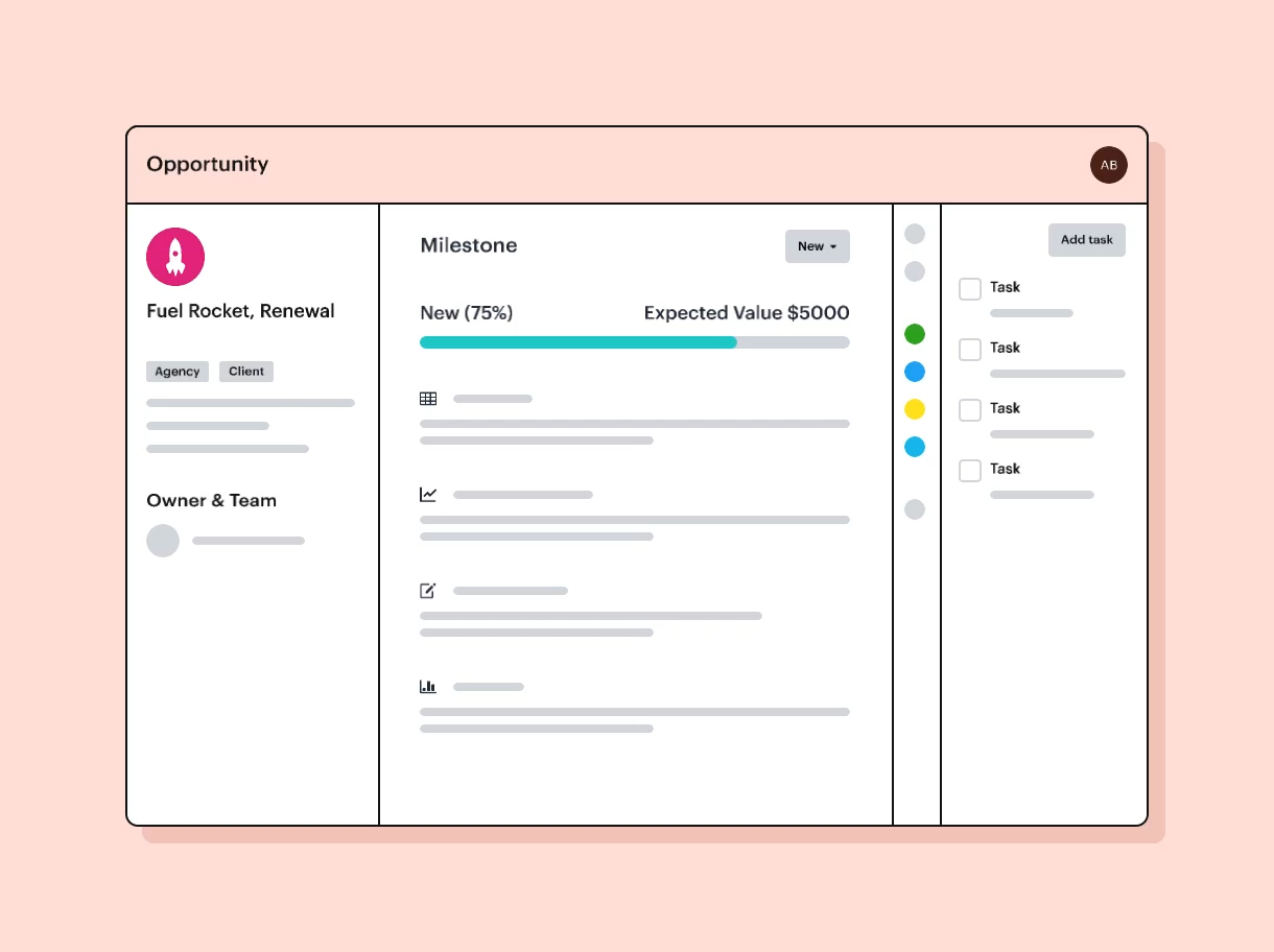 Capsule's dashboard.