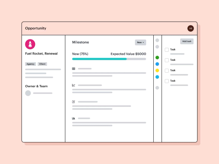 Capsule's dashboard.