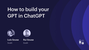 Webinar: How to build your GPT in ChatGPT