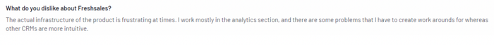 Freshsales review