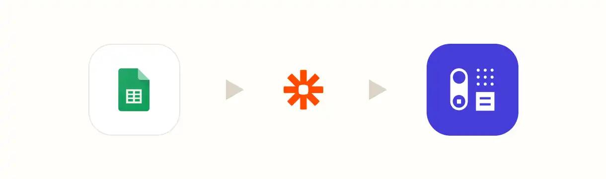 Google Sheets - Zapier - Capsule CRM