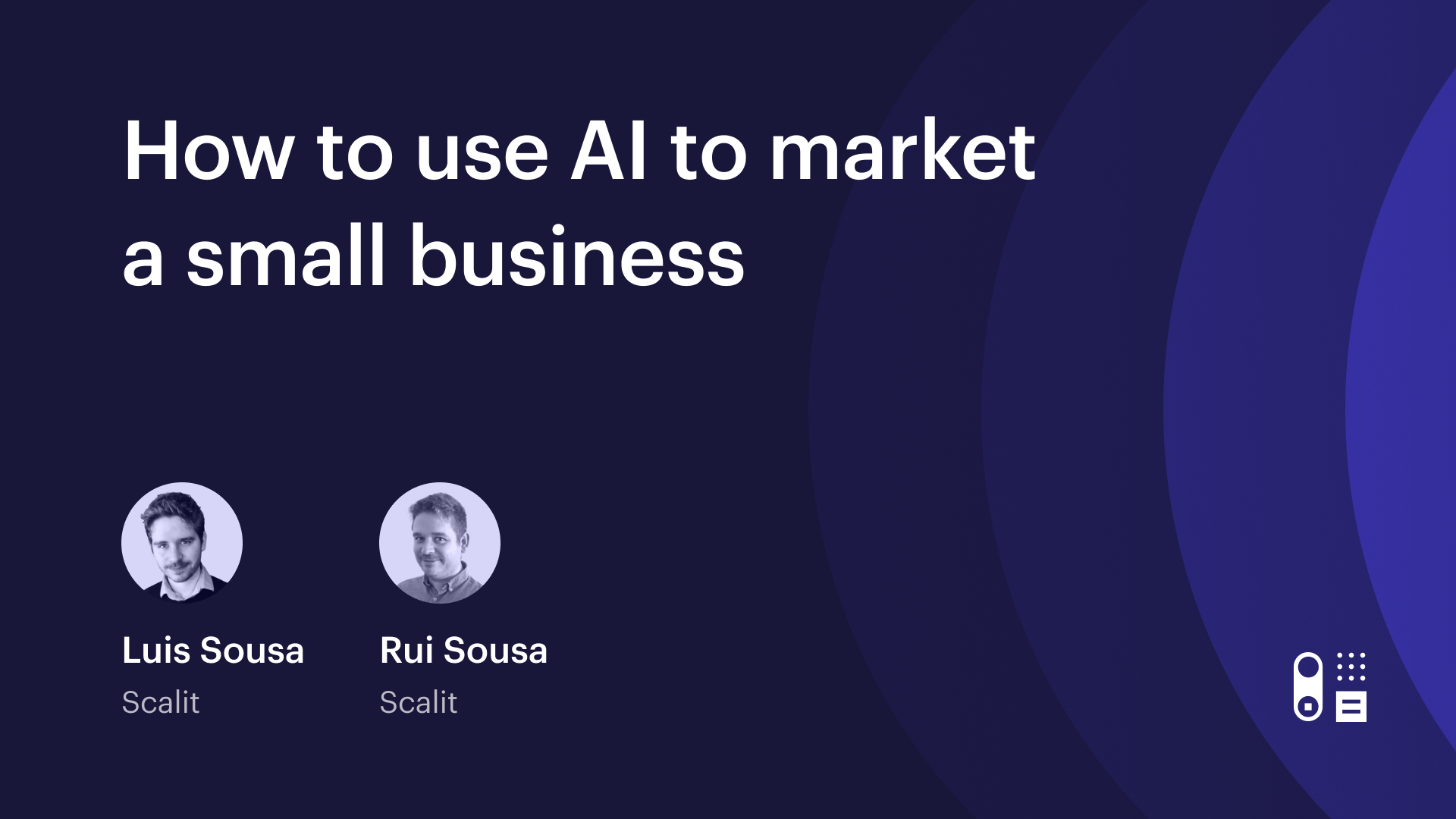Webinar: How to use AI to market a small business