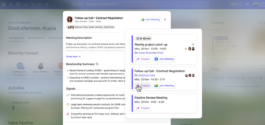Introducing AI Meeting Prep: your briefing for every call
