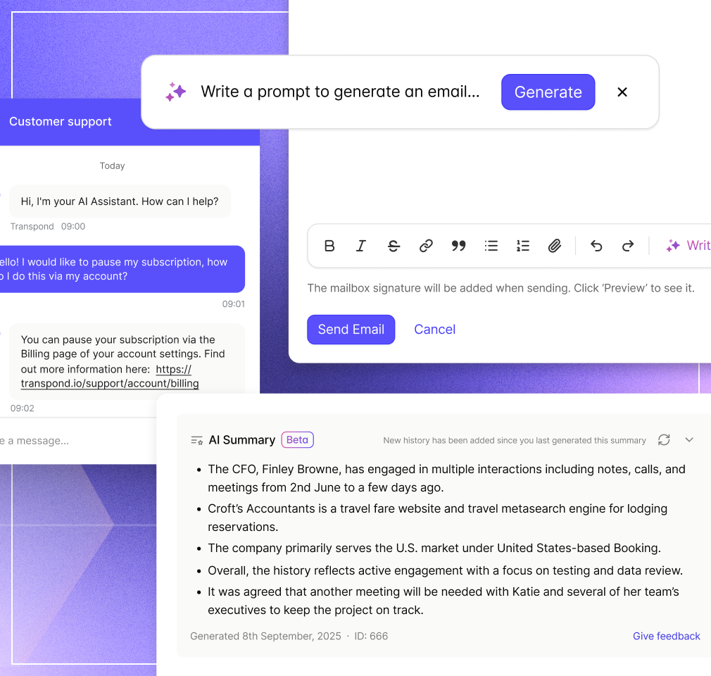 Uncapped Live event graphic: AI in Capsule CRM, March 12th, 2pm GMT.