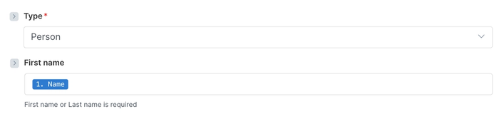 aweber mapped fields for capsule create contact step in make