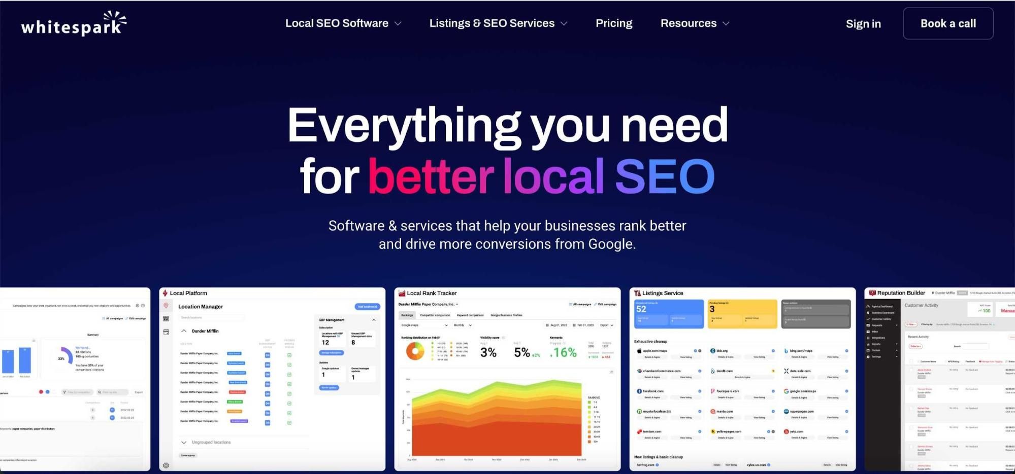 Whitespark's website.