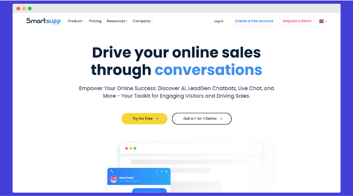 Smartsupp screenshot