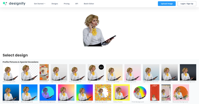 Designify website.