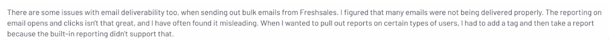 Freshsales emails were not being delivered properly 
