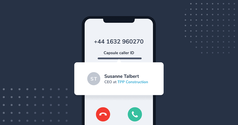 Caller ID support for Capsule Mobile