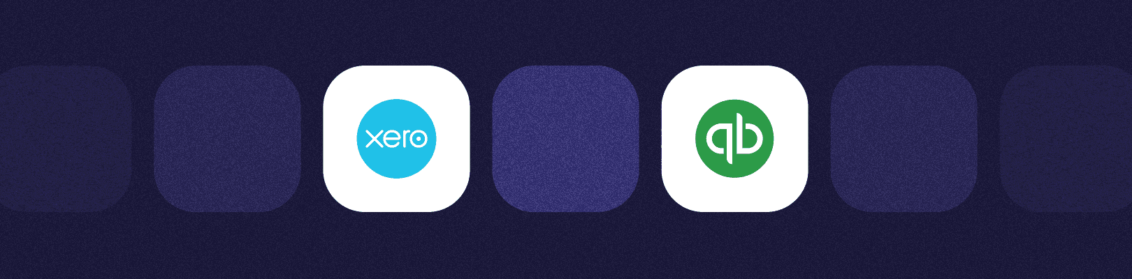 Xero and Quickbooks logos