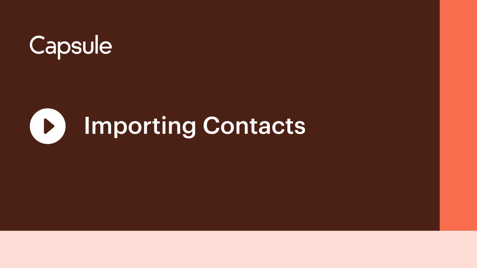 Resources | Capsule CRM