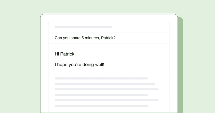 email template
