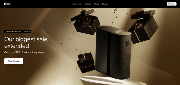 a black box with the number 8 on it
