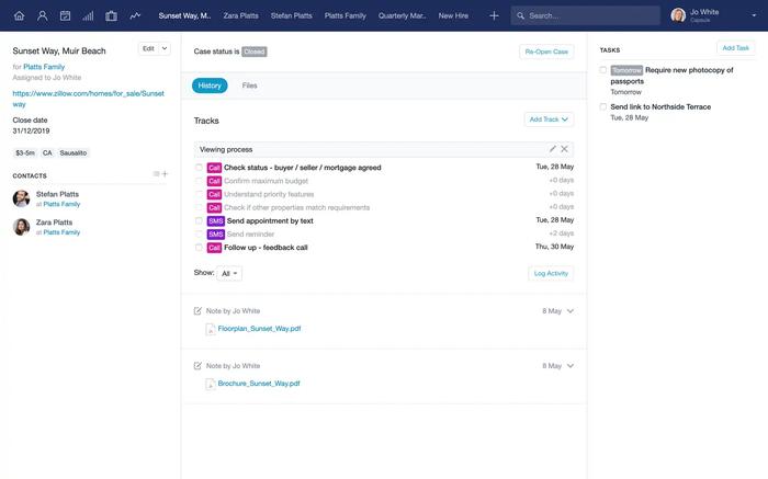 Real estate software