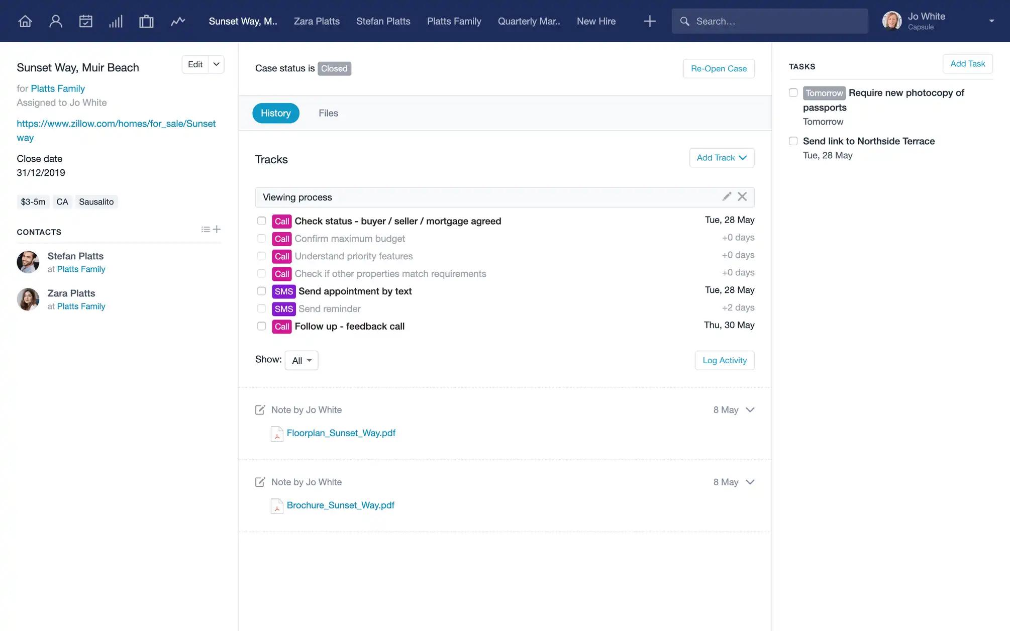 Real estate software