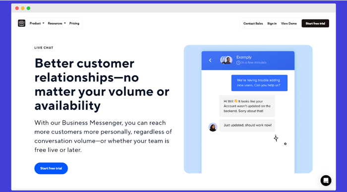 intercom screenshot