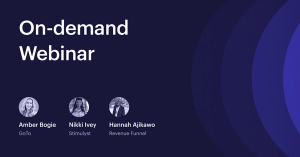 Webinar: Planning Sales and marketing for growth panel discussion