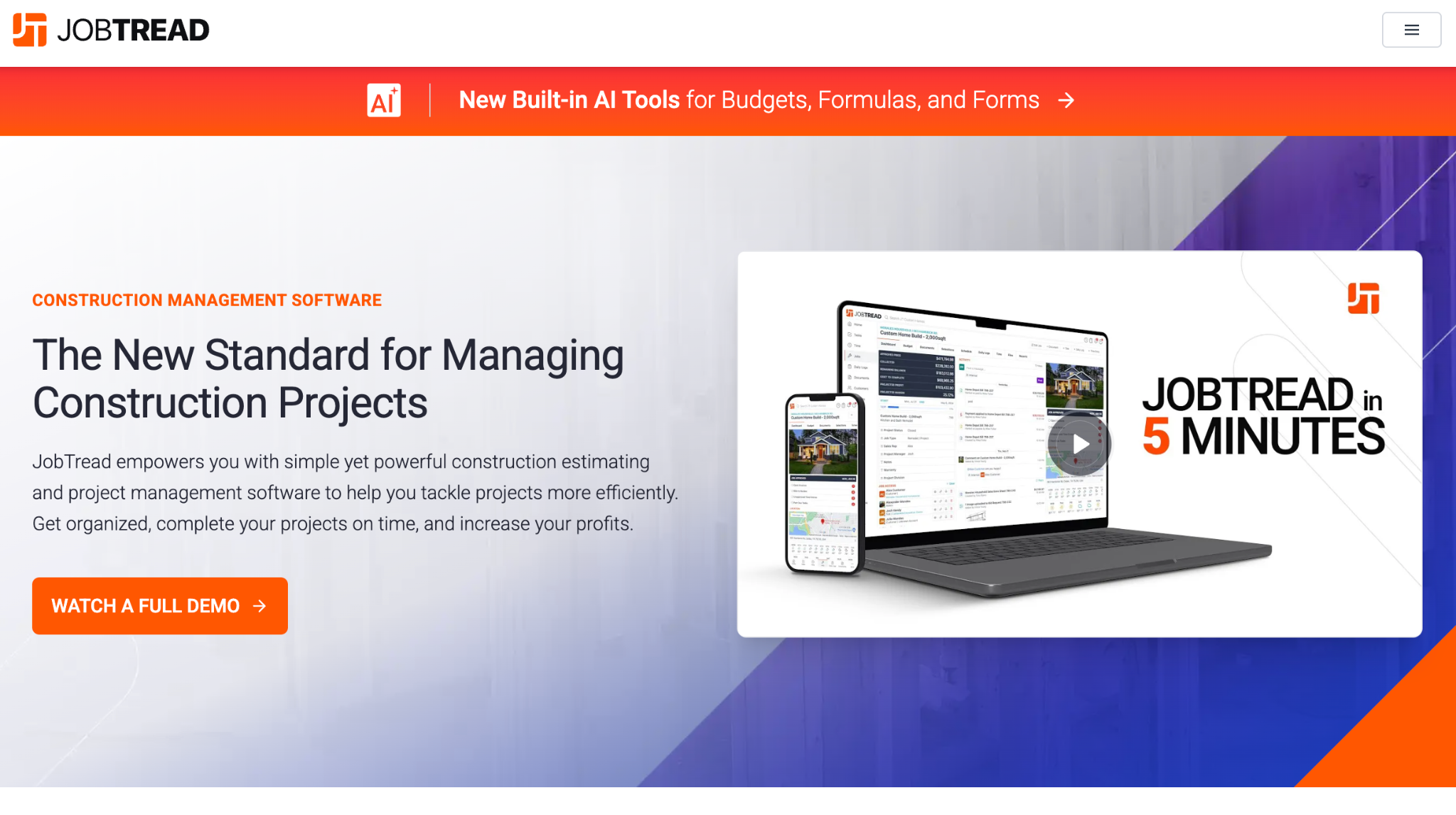 jobtread homepage