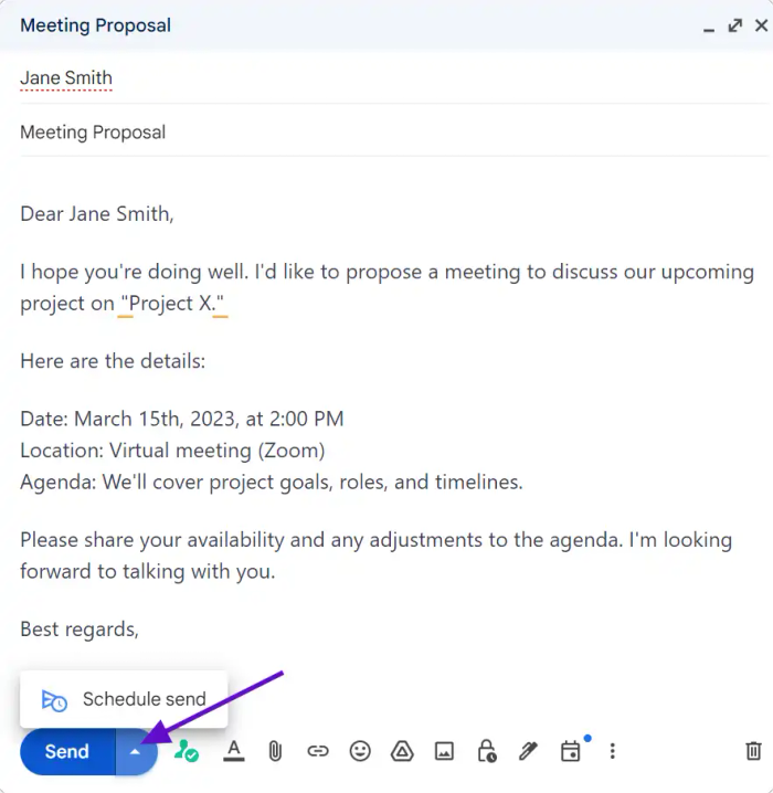 gmail tricks for scheduling
