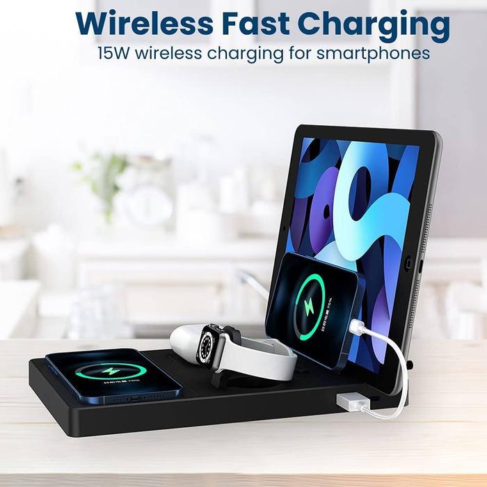 15w wireless charging for smartphones.