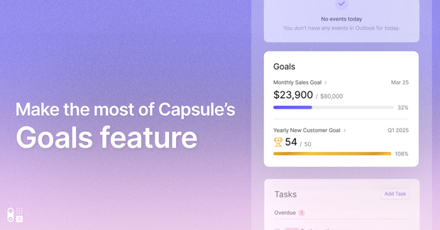 Como aproveitar ao máximo o recurso de Metas do Capsule