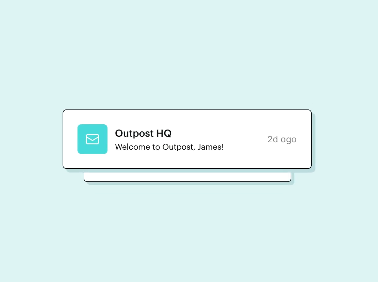 a message from outpost hq welcome to outpost james