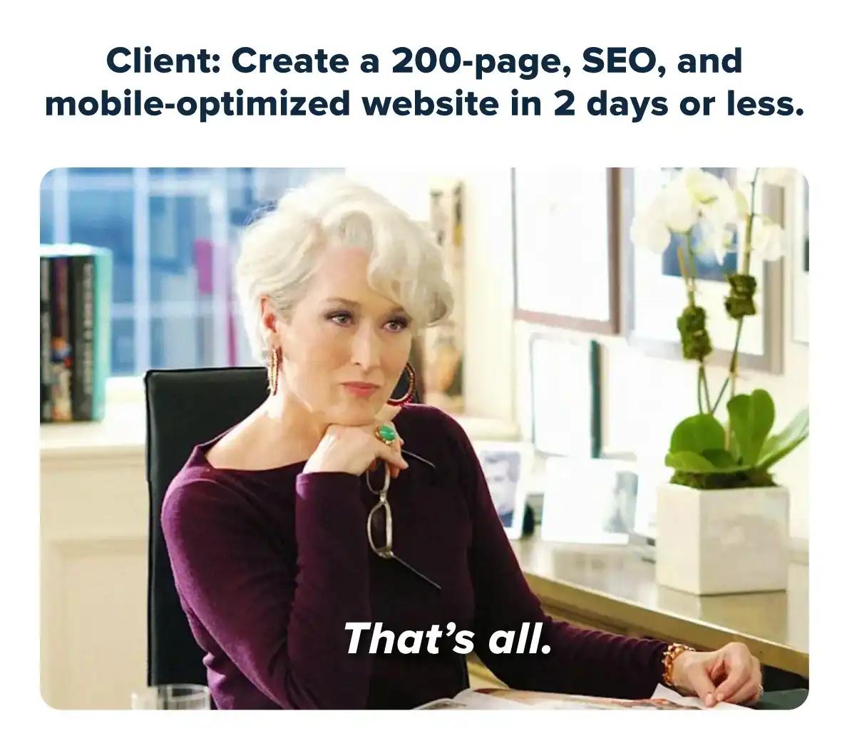 SEO meme