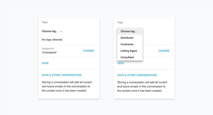 a screenshot of a website showing how to save and store conversations .