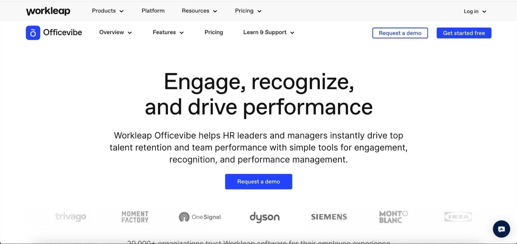 Workleap homepage
