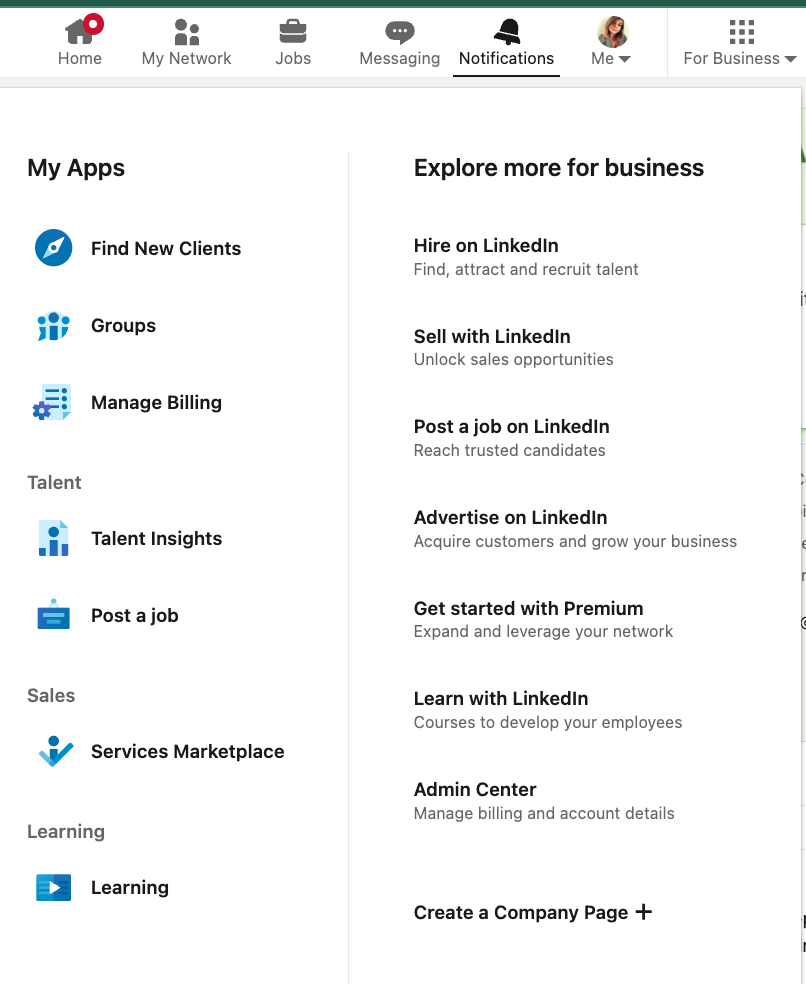 a screenshot of the my apps page on linkedin