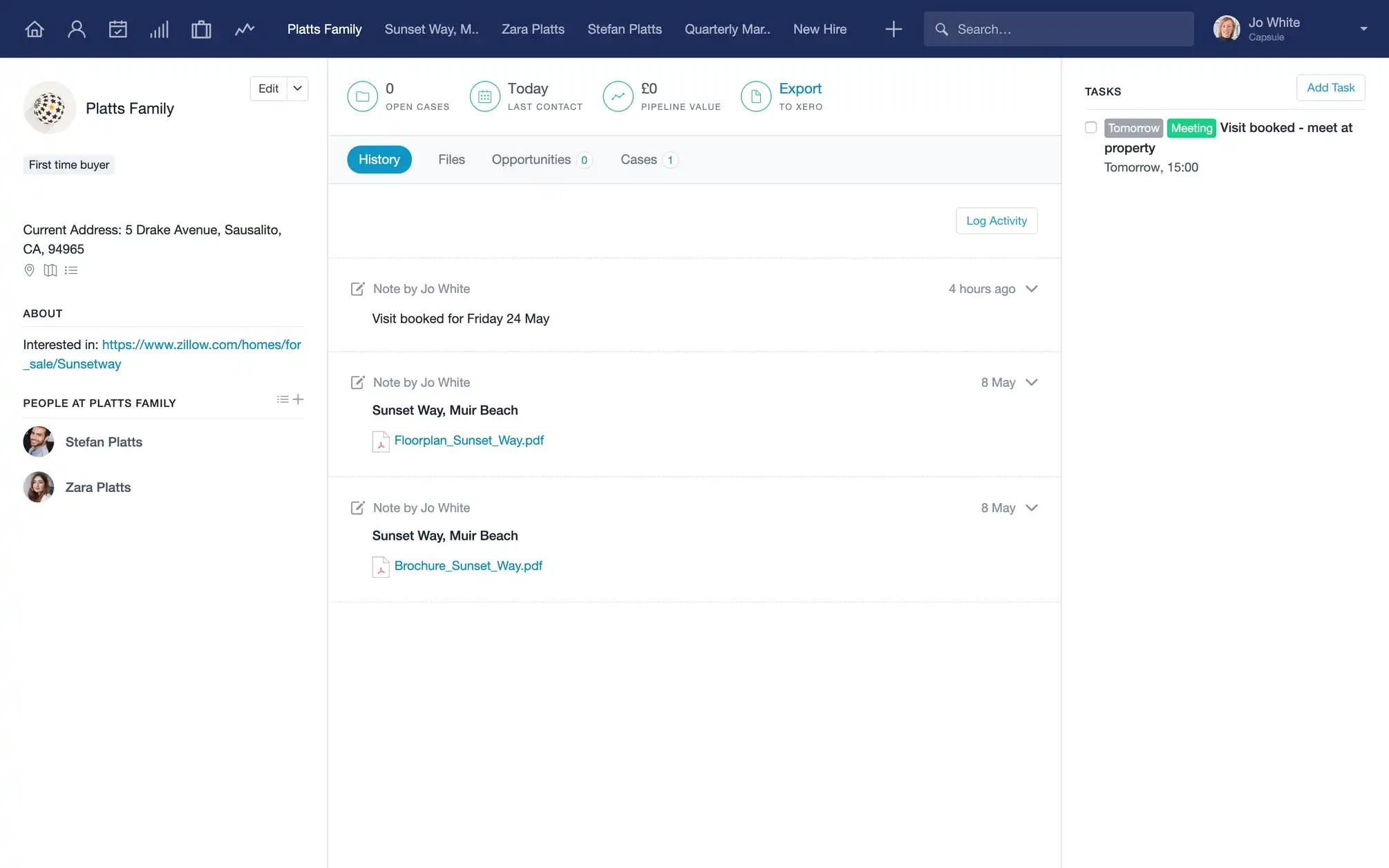 CRM for real estate agents
