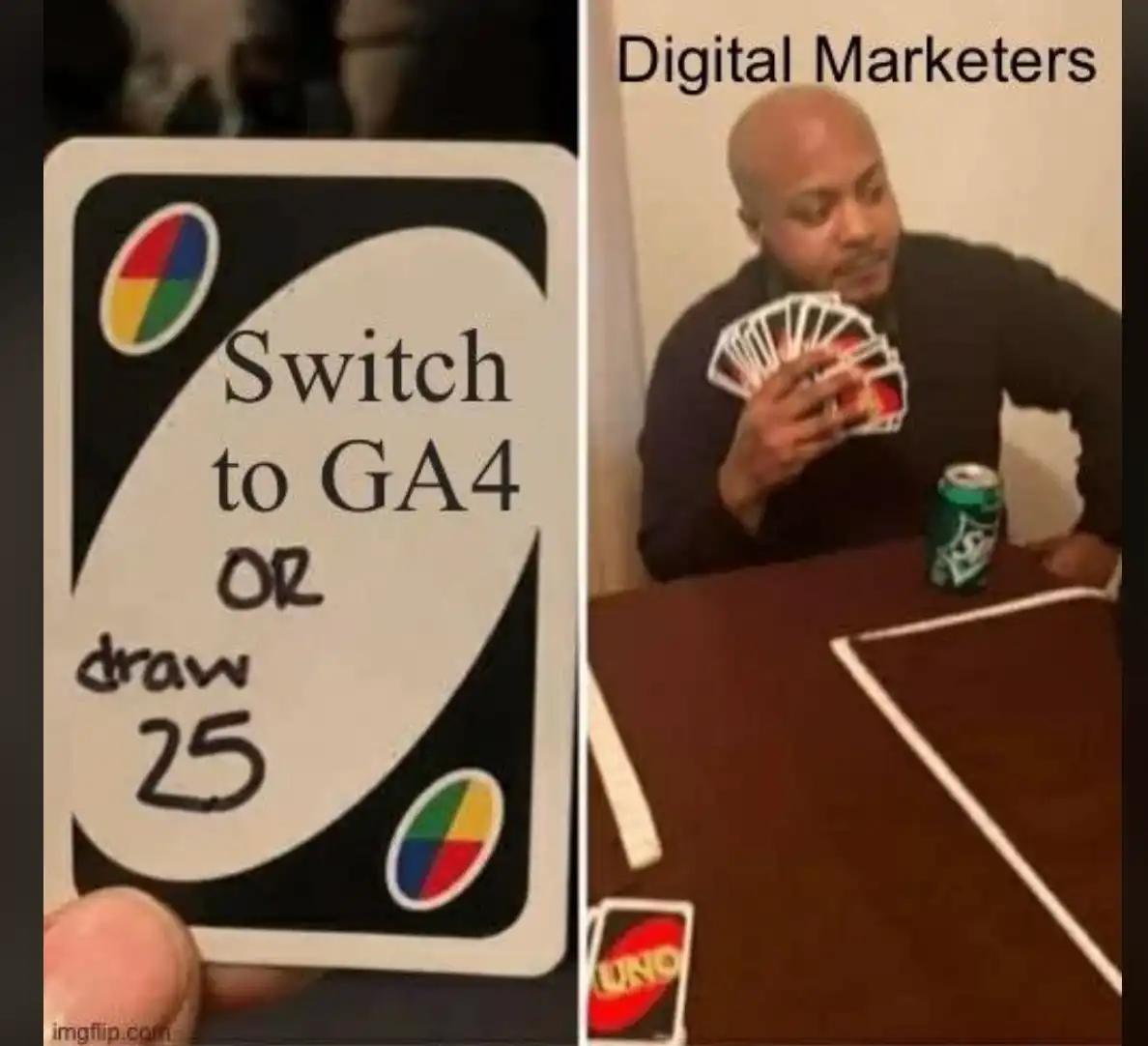 GA4 meme