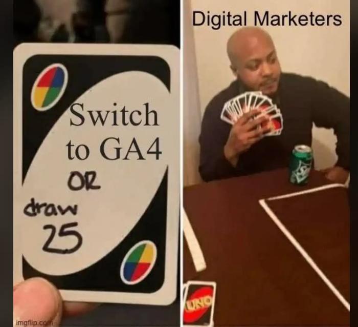 GA4 meme