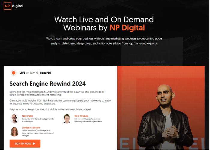 NP Digital webinar