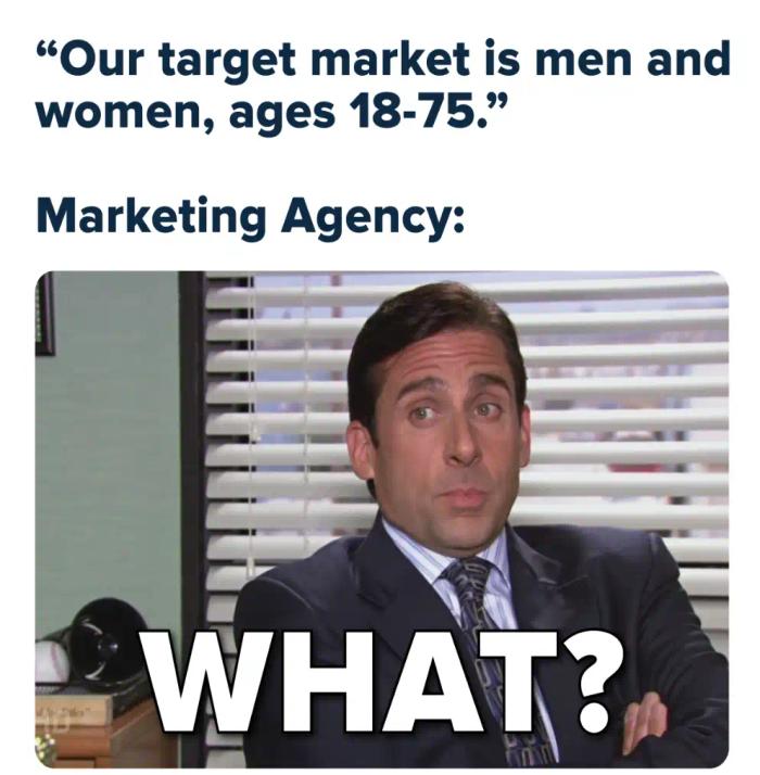 target market meme