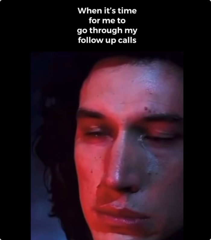 followup call meme