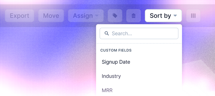 a screenshot of a web page that says sort by